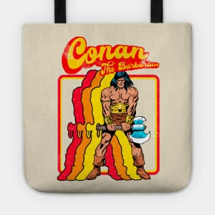 Retro Barbarian Tote