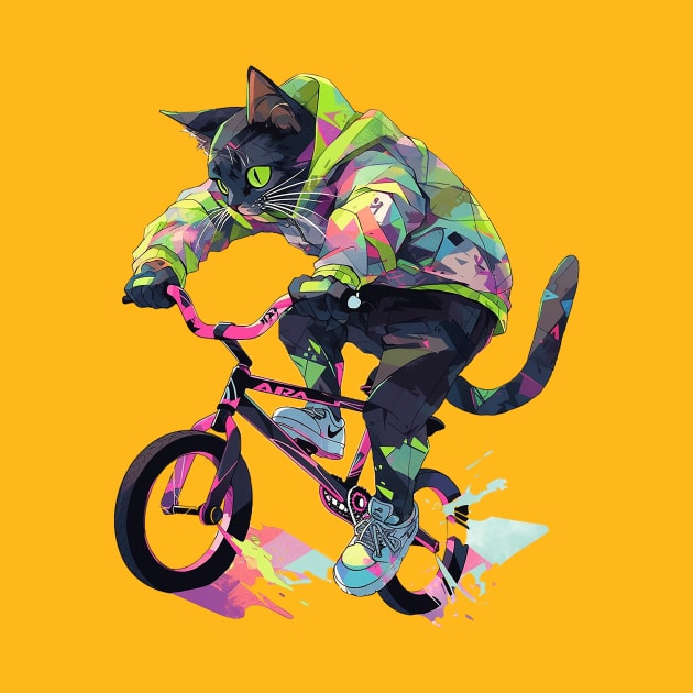 cat biker by dorapeterx