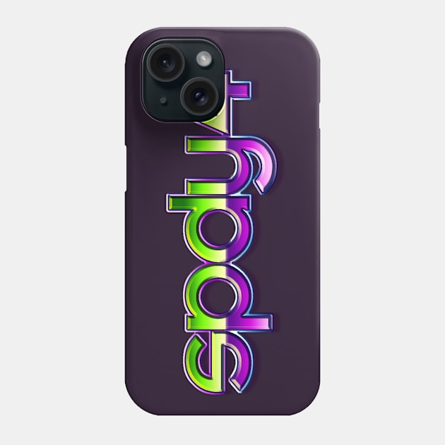 spdy4 Logo Tee Phone Case by spdy4