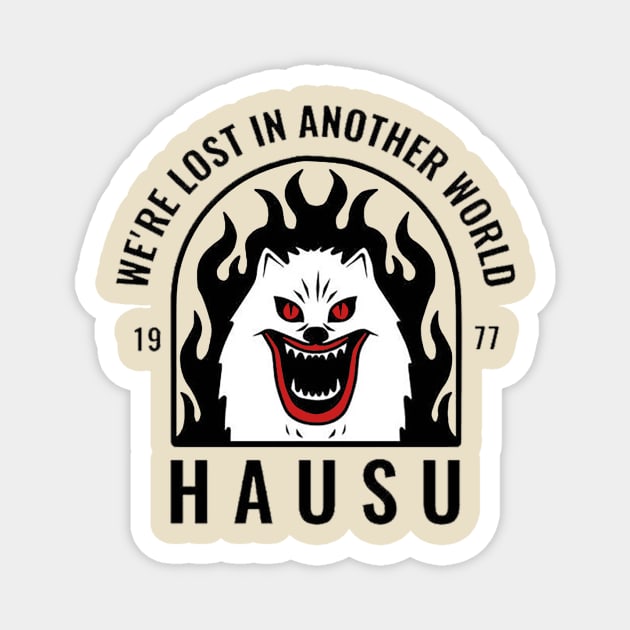 hausu japanese Magnet by Van Bouten Design