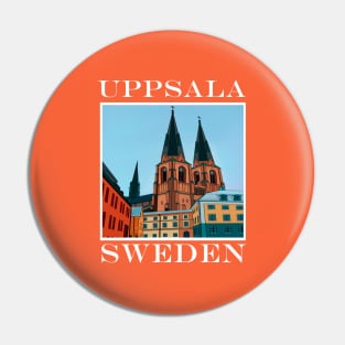 Uppsala Uppland Sweden Pin