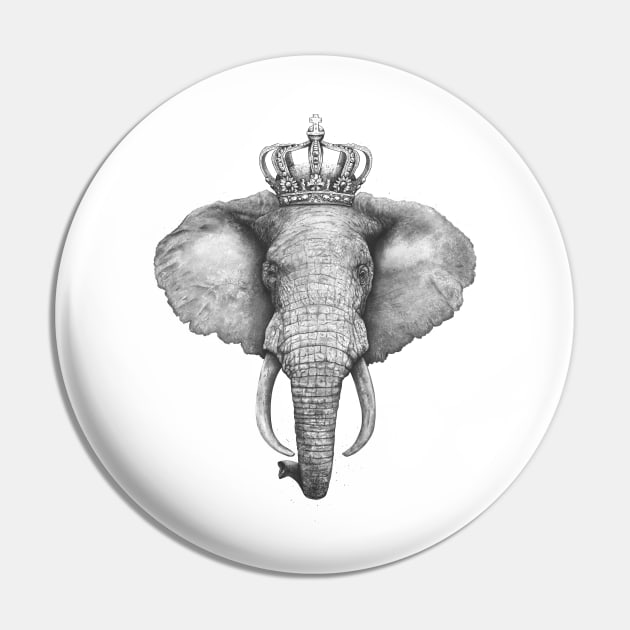 The King Elephant Pin by kodamorkovkart