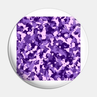 Purple Camouflage Pin