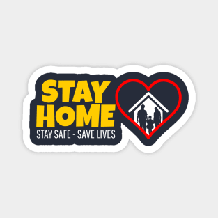 Stay Home Magnet