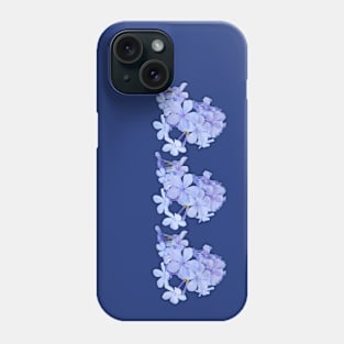 Three Bunches of Little Blue Flowers Photo Phone Case