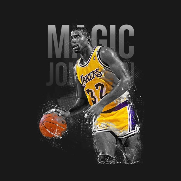 Magic Johnson by Creativedy Stuff