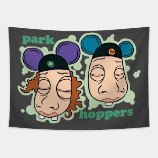 Park Hoppers Tapestry