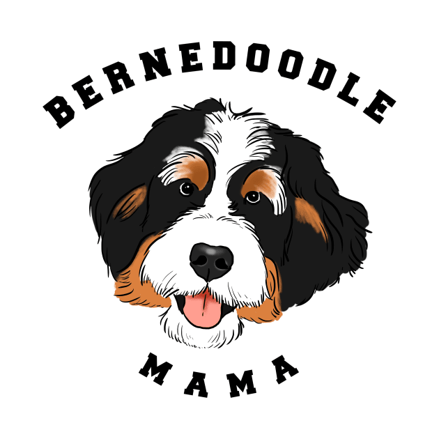 Bernedoodle Mama, Bernedoodle Mom, Bernedoodle Girl, Bernedoodle Lover by sockdogs