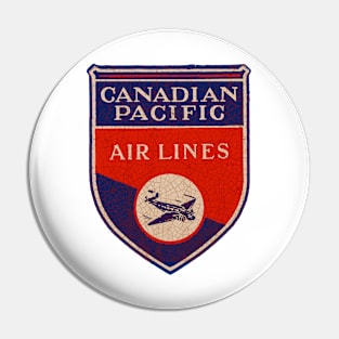 Canadian Pacific Airlines 3 Pin