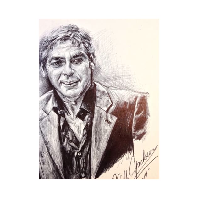 George Clooney by billyhjackson86