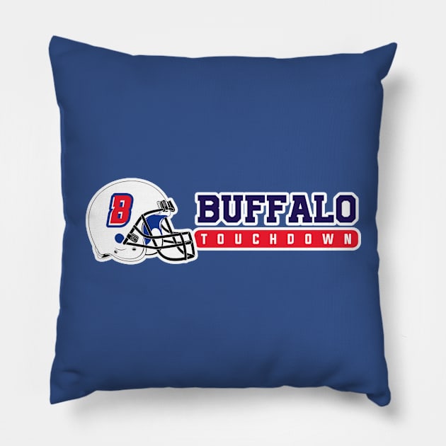 Buffalo Football Team Pillow by igzine