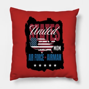 Air Force Airman Mom Pillow