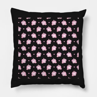 sweet unicorn Pattern Unicorn girl Pillow