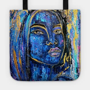 The Blue Madonna Tote