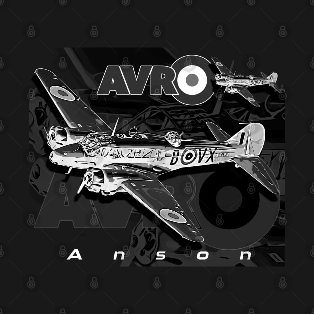 Avro Anson Vintage Warbird by aeroloversclothing