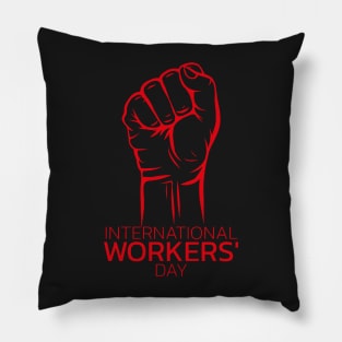 International Workers' Day Pillow