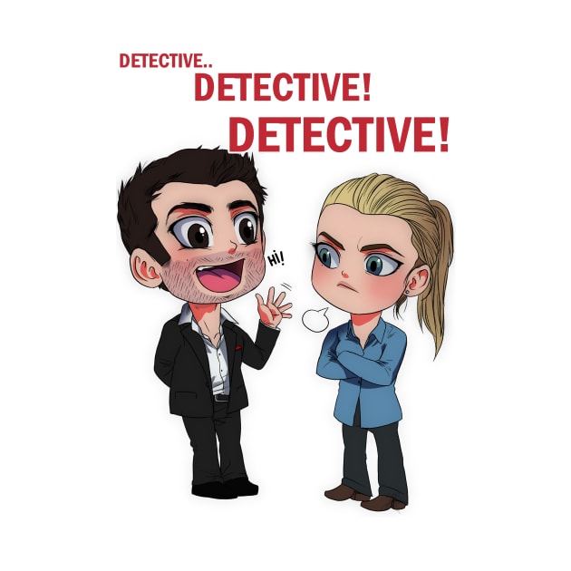 DETECTIVE! by InvisibleRainArt