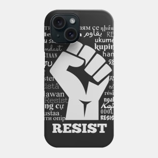 Resist Multilingual World Wide Resistor Phone Case