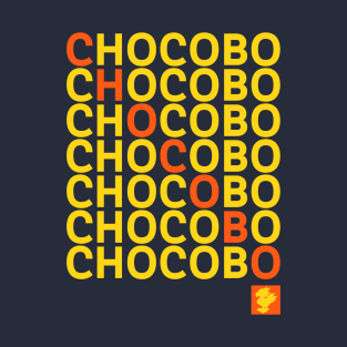 Chocobo Stacked T-Shirt