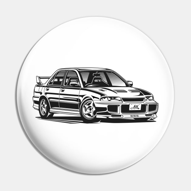 EUROBEAT INTENSIFIES - LANCER EVO CE9A full-body version Pin by ARVwerks