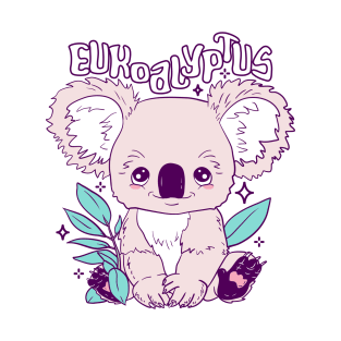 Eukoalyptus - Enchanting Koala Eucalyptus pun T-Shirt