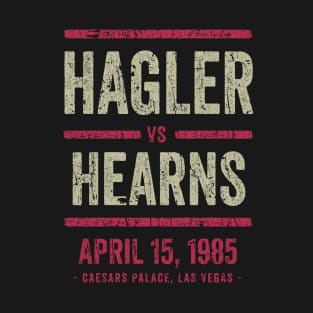 VINTAGE RETRO STYLE - Hagler vs Hearns 80S T-Shirt