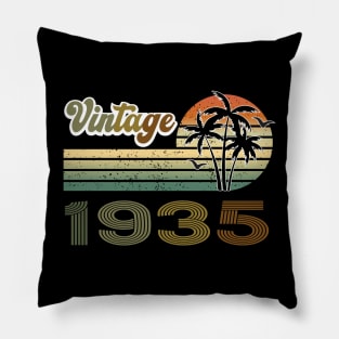 Retro - Vintage since 1935 Pillow