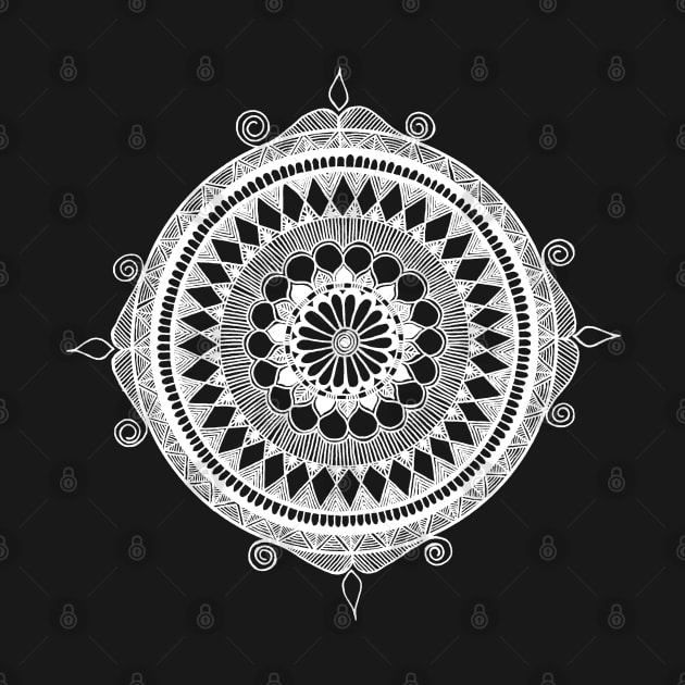 Estrella Mandala by designsbygulmohar