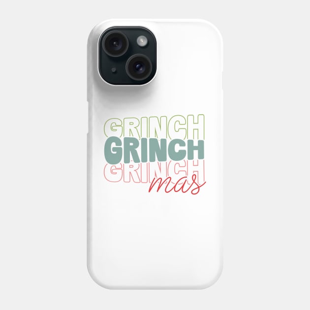 grinchmas Phone Case by MZeeDesigns