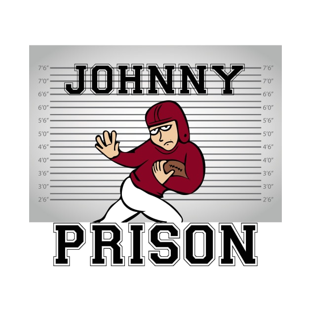 Johnny Prison - Cartoon Manziel for Jail Heisman Trophy Pose by joshp214