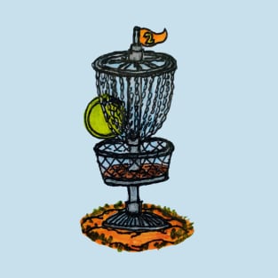 Disc Golf Basket T-Shirt