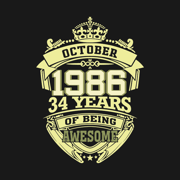 1986 OCTOBER 34 years of being awesome by OmegaMarkusqp