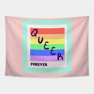 Queer Forever Stamp Tapestry