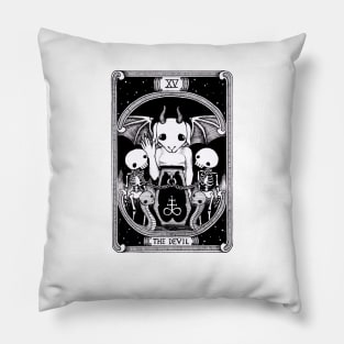 The Devil Tarot card Pillow