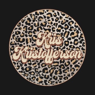 Classic Music Kris Personalized Name Circle Birthday T-Shirt