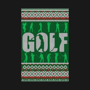 Golf Ugly Christmas T-Shirt