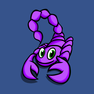 Happy Purple Scorpion T-Shirt