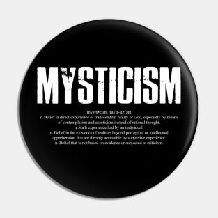 Mysticism Dictionary Word Definition Pin