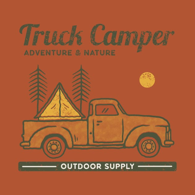 Truck Camper Outdoor by Donfix