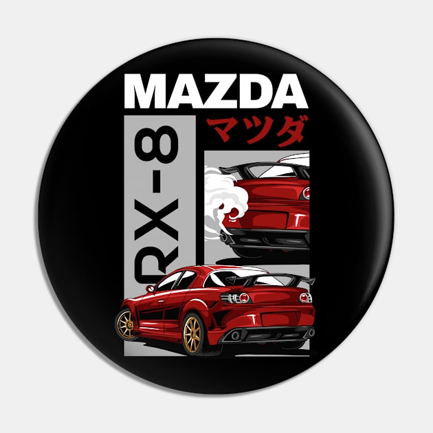 RX-8 Passion Pin by Harrisaputra