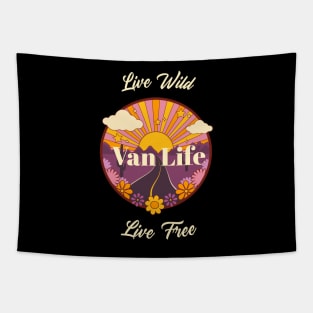 Live Wild, Live Free Tapestry