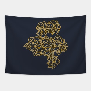 zendoodle gold Tapestry