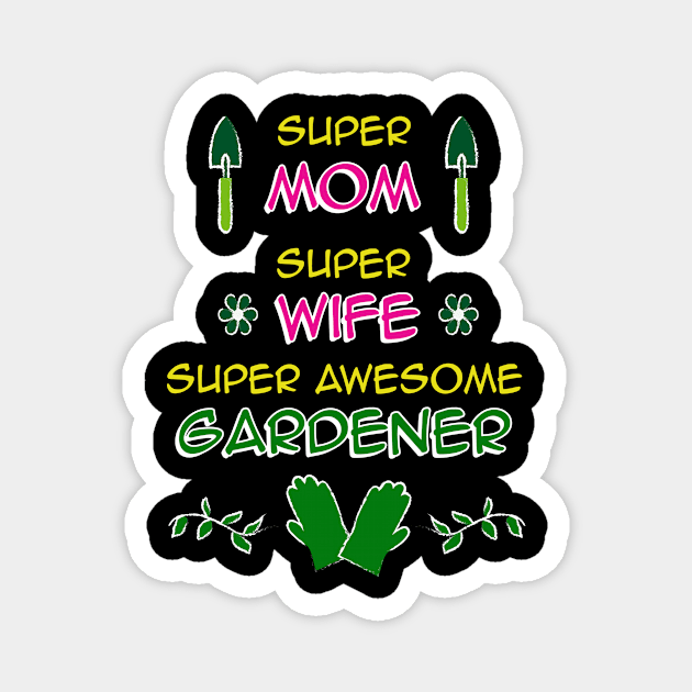 Gardening Mom Magnet by TheBestHumorApparel