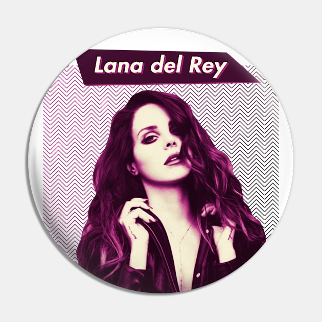 Lana Del Rey /// Colorfull v2 Pin by HectorVSAchille