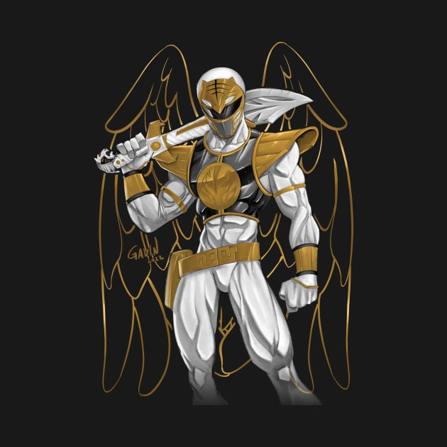 White Ranger Forever by gavinmichelliart