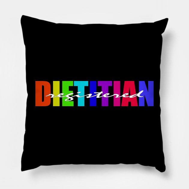 Registered Dietitian Pillow by Trendsdk