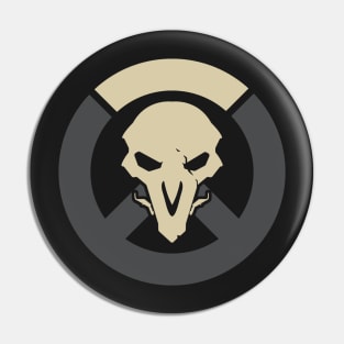 Reaper Overwatch Logo Pin