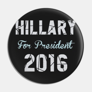 Hillary Clinton 2016 Pin