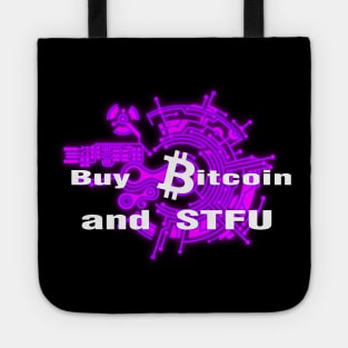 Buy Bitcoin and STFU Pink Tote