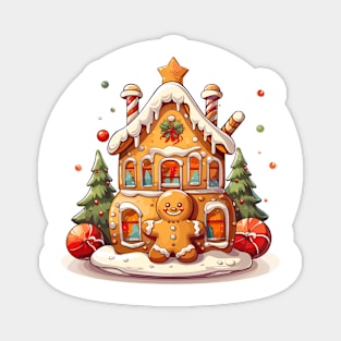 Gingerbread house Magnet